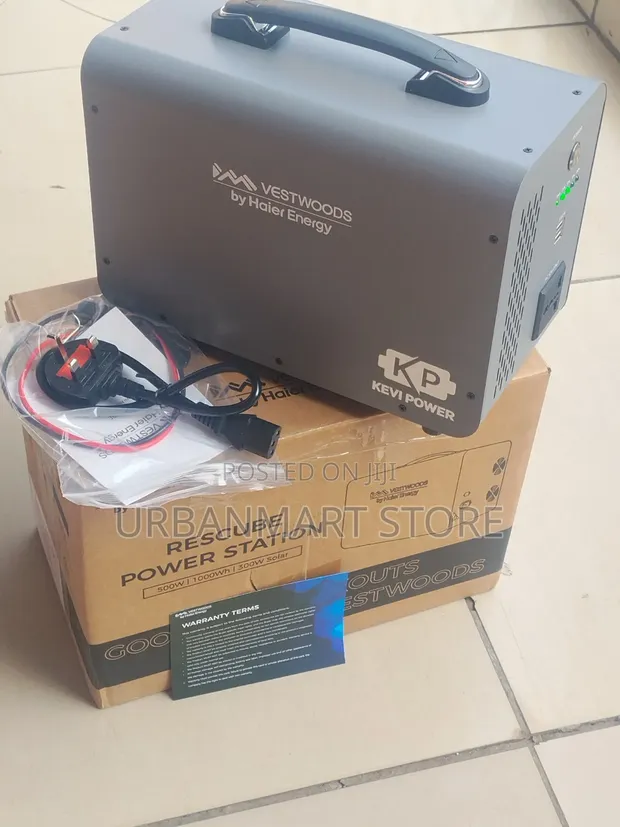Brand New Vestwoods 1004Wh Portable Power Station, 500W - 1