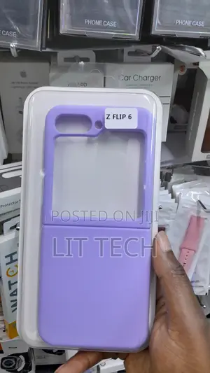 Brand New Samsung Z Flip 6 Shockproof Case - Purple