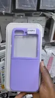 Brand New Samsung Z Flip 6 Shockproof Case - Purple - 1