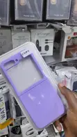 Brand New Samsung Z Flip 6 Shockproof Case - Purple - 2