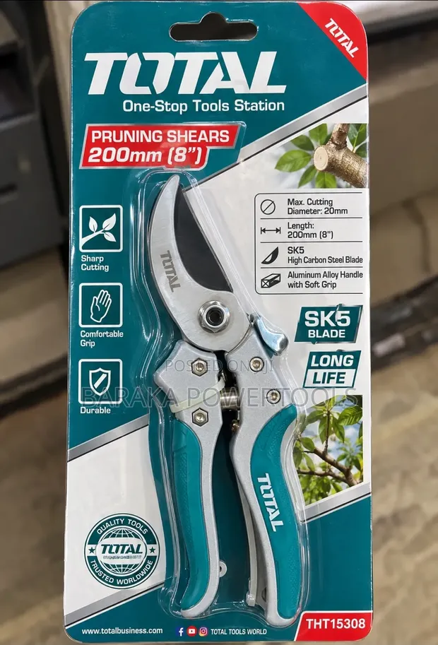 TOTAL THT15308 Pruning Shear (8") - 1