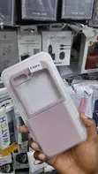 Liquid Silicone Case for Samsung Z Flip 6 - Beige - 2