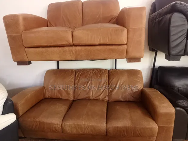 Used 5-Seater Sofa - Brown - 1