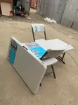Lifetime Foldable Table and 4 Chairs Set - 3