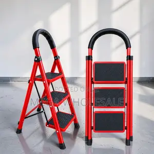 2, 3, 4, 5 Step Folding Ladder - Stable Design