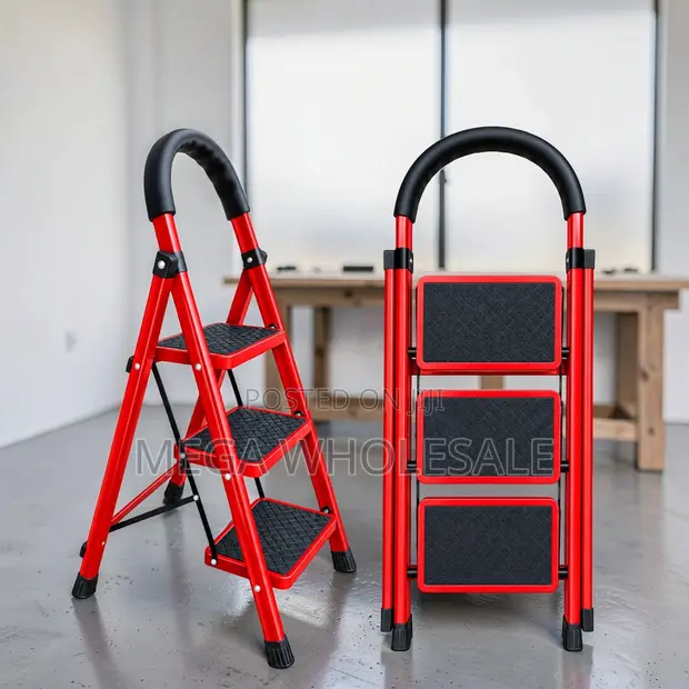 Premium Folding Step Ladder (2-5 Steps) - 1