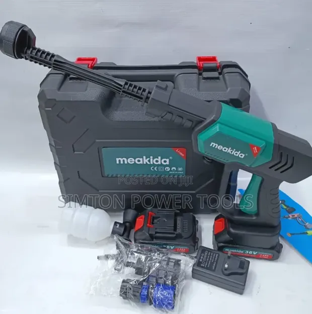 Meakida 36V Cordless High-Pressure Car Washer Kit - 1