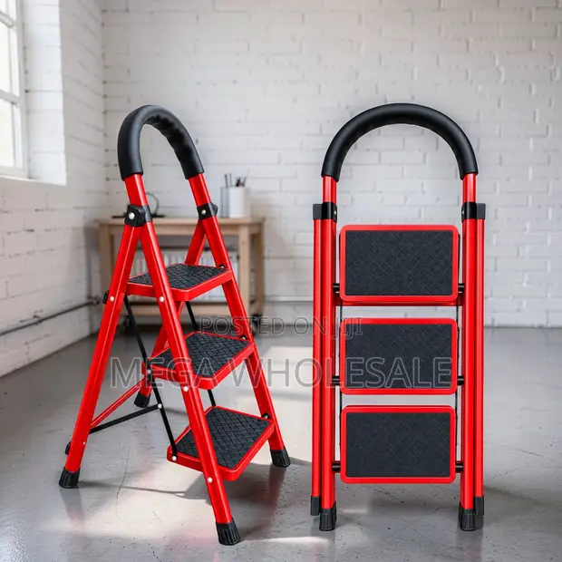 Premium Folding Step Ladder (2-5 Steps) - 1
