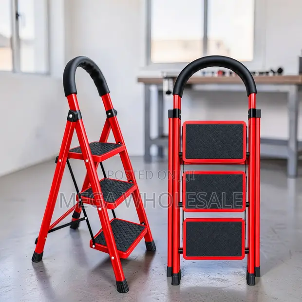 Premium Folding Step Ladder (2-5 Steps) - 1
