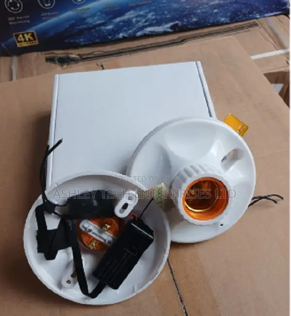 Smart Bulb Holder CCTV Camera - HD Security - 1