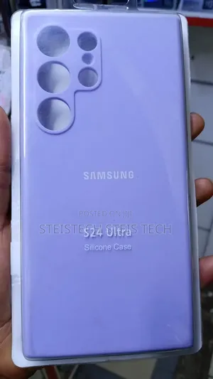 Samsung S24 Ultra Silicone Case - Purple