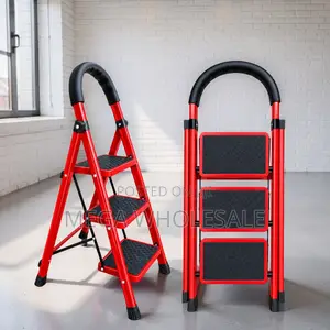 Premium Heavy-Duty Folding Step Ladder (2-5 Steps)