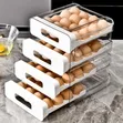 Acrylic Double Layered Egg Storage Box/Tray - 2
