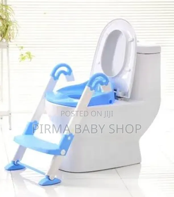 3-in-1 Potty Training Toilet Ladder - 1