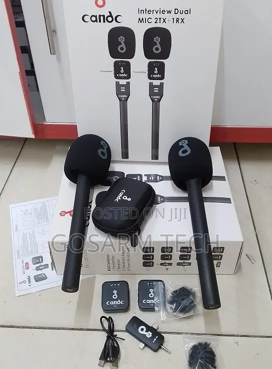 CandC Interview Dual Wireless Microphone System - 1