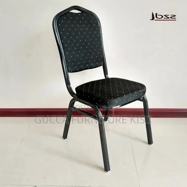 Fabric Banquet Event Chairs - Brand New - 1