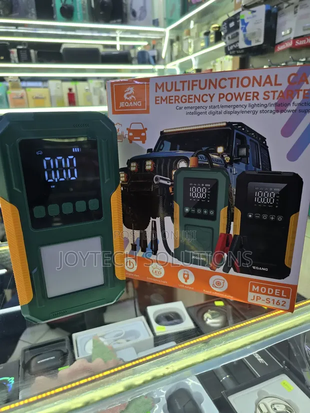 5-in-1 Emergency Car Power Bank & Tyre Inflator - 1