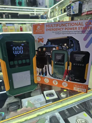 5-in-1 Emergency Car Power Bank & Tyre Inflator