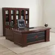 Mahogany CEO's Table - 180cm - 3