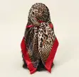 70x70cm Classic Scarf - Multi-Color Logo Pattern - 3
