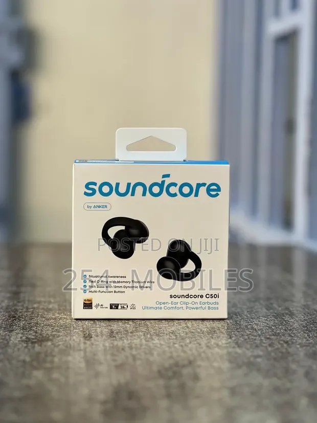 Anker Soundcore C50i Vipuli vya Masikioni vya Open Ear - 1