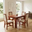 Transitional Nailhead Dining Set (4-Person) - 2