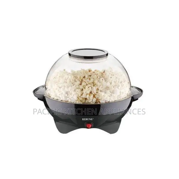 Rebune Popcorn Maker, Black - 1