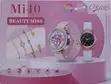 Okpu MI40 Ultra Smartwatch 4-in-1 Combo Kit - Brand New - 1