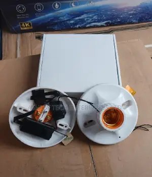 Smart Bulb Security Camera - Motion Detection WiFi