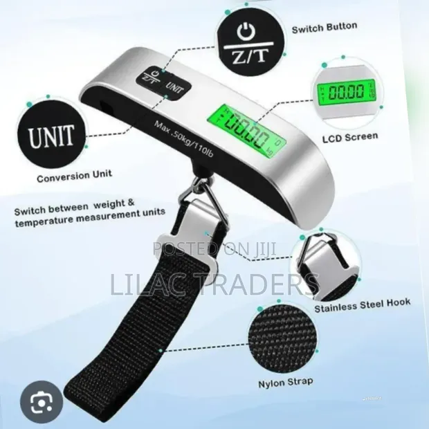 Portable Digital Travel Luggage Scale - 1