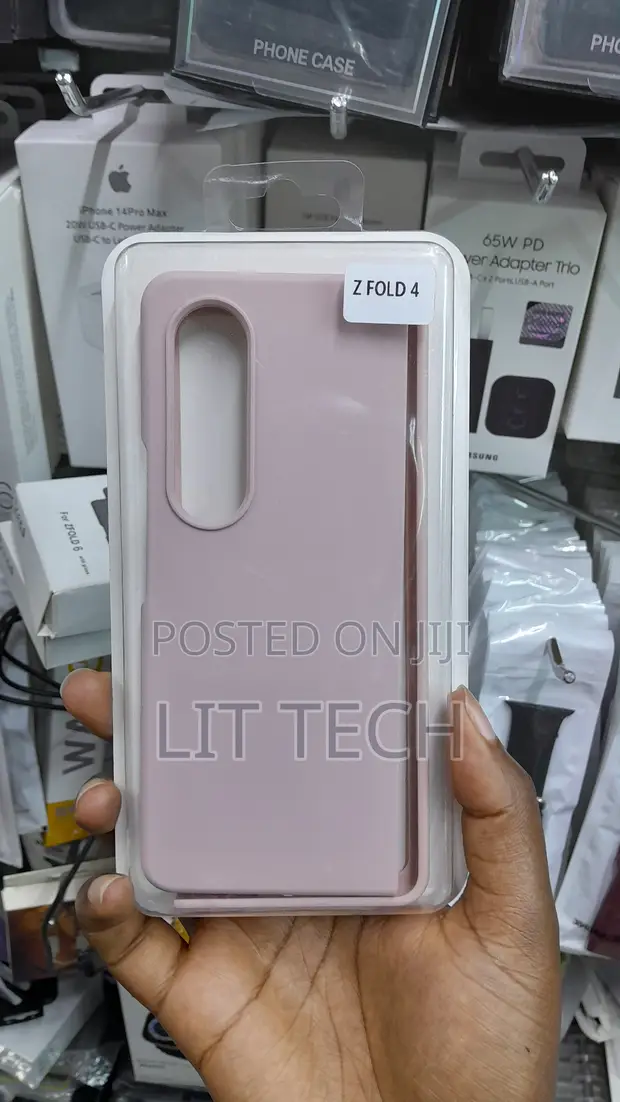 Elastomeric Silicone Cover for Samsung Galaxy Z Fold 4 - Beige - 1