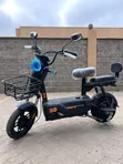 New 2022 Electric Mini Bike - Black - 3