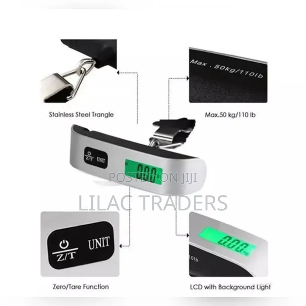 Electronic Portable Multifunctional Luggage Scale - 1