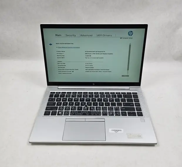 New HP EliteBook 845 G8 Laptop: Ryzen 5, 8GB RAM, 256GB SSD - 1