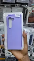 Elastomeric Silicone Cover for Samsung Z Fold 5 - Purple - 1