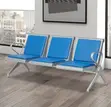 3-Link Padded Blue Reception Bench - Brand New - 2