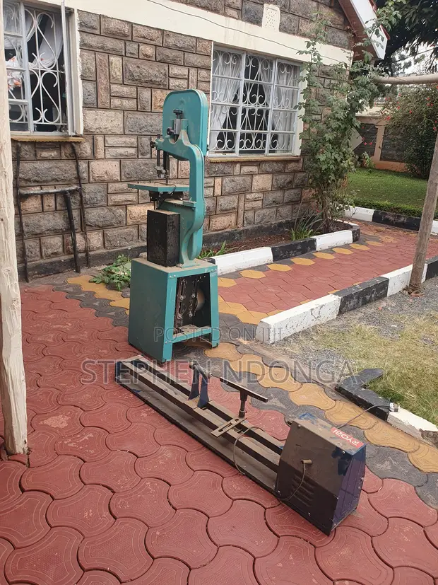 Woodworking Set: Band Saw, Lathe, Mitre Saw - 1