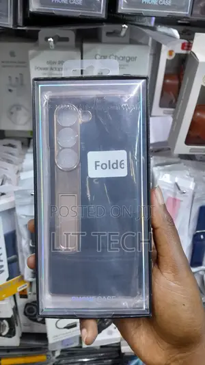 Samsung Galaxy Z Fold 6 Leather Case with Kickstand