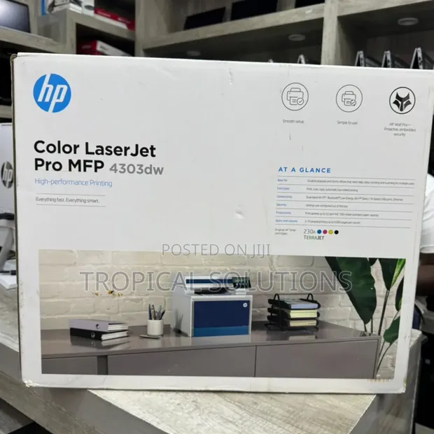HP Color LaserJet Pro MFP 4303dw Printer - 1