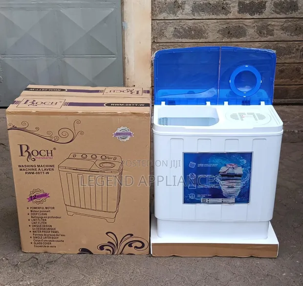 Roch 8KG Twin Tub Washing Machine - 1