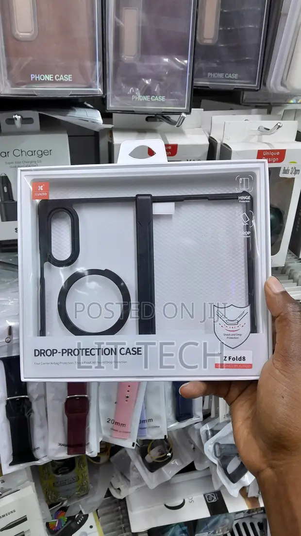 XUNDD TPU & PC Hybrid Case for Samsung Galaxy Z Fold 8 - 1