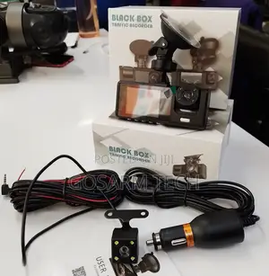 3-in-1 Front, Rear, Interior Dashcam with Parking Monitoring