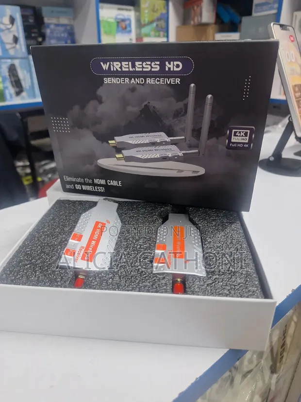 4K Wireless HDMI Transmitter & Receiver (100m) - 1