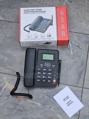 GSM 6588 Landline Deskphone (Dual SIM)
