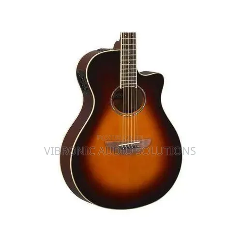 Gitaa la Semi-Acoustic 41" na Pick na Equaliser - Sunburst - 1