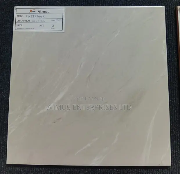 Twyford FGP33744K Ceramic Floor Tile 30x30cm Matt - 1