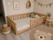 Montessori Toddler Bed with Safety Barrier - Brand New - 3