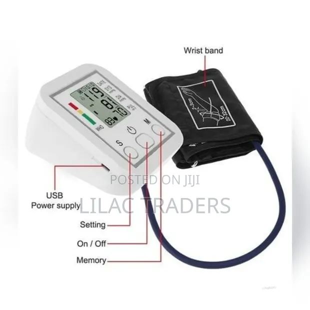 Digital Arm Blood Pressure & Pulse Monitor - 1