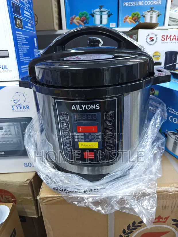 Ailyons 6L Electric Pressure Cooker - 1