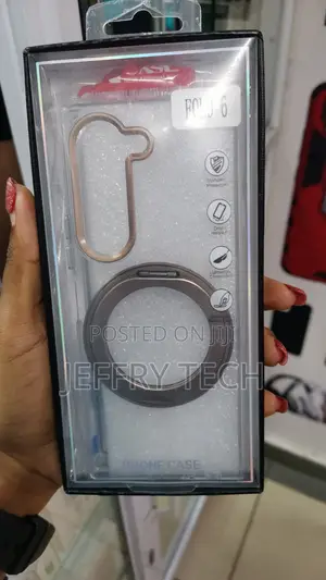 MagSafe Clear Case with Magnetic Ring for Samsung Galaxy Z Fold 6